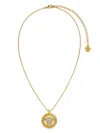 Versace Medusa Necklace In Gold