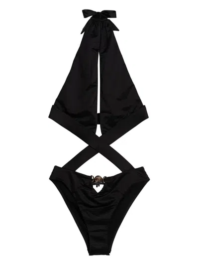 Versace Medusa Beachwear Black