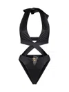 Versace Swimwear In Nero
