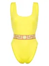VERSACE MEDUSA ONE-PIECE SWIMSUIT WITH PRINT