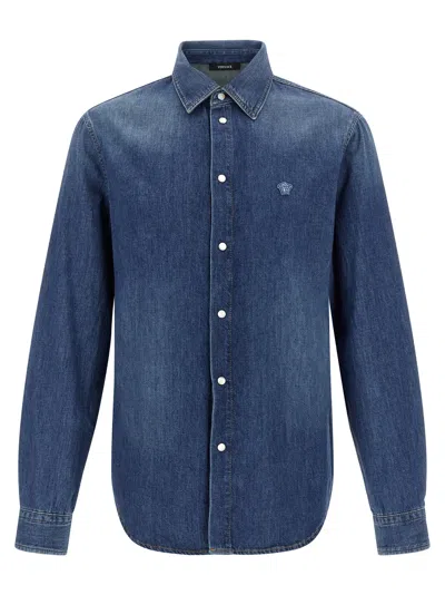 VERSACE MEDUSA PATCH SHIRT