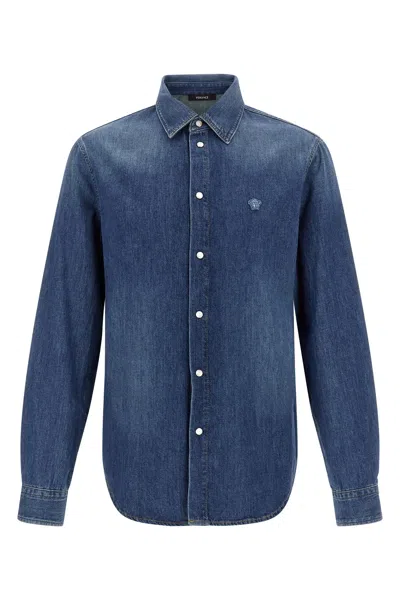 VERSACE 'MEDUSA' PATCH SHIRT