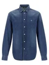 Versace Medusa Shirt And Blouse Blue In Blue