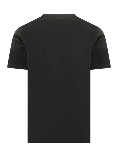 Versace Medusa Patch T-shirt In Black