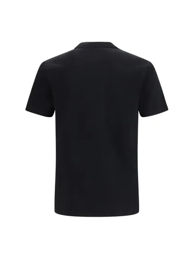 Versace Medusa Patch T-shirt In Black
