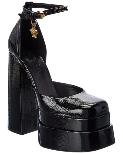 VERSACE VERSACE MEDUSA PATENT PLATFORM PUMP