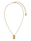 Versace Medusa-pendant Necklace In Gold