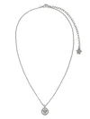 Versace Medusa Pendant Necklace In Silver