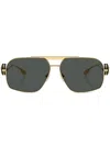 Versace Man Sunglass Ve2269 In Gold