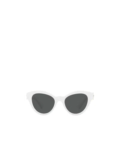 Versace Medusa-plaque Cat-eye Sunglasses In Black