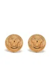 Versace Medusa Head-detail Stud Earrings In Grey