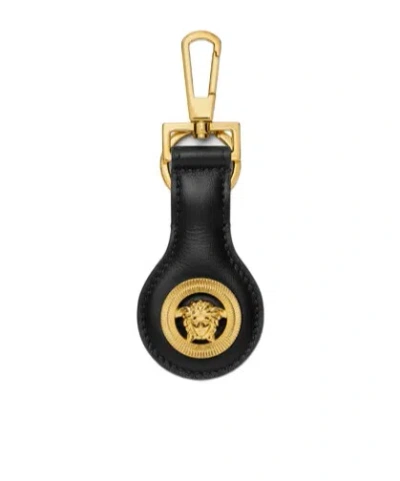 VERSACE VERSACE MEDUSA PLAQUE LOBSTER CLAW FASTENED KEYRING