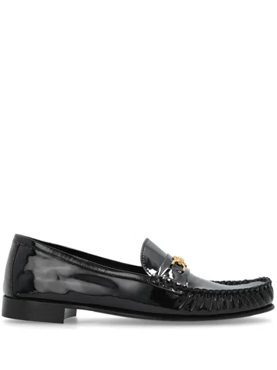VERSACE MEDUSA-PLAQUE LOAFERS