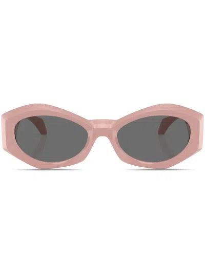 Versace Grey Irregular Ladies Sunglasses Ve4466u 546387 54