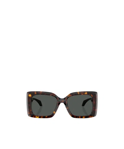 VERSACE MEDUSA-PLAQUE OVERSIZED-FRAME SUNGLASSES