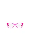Versace Medusa-plaque Round-frame Glasse In Pink