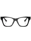Versace 0ve3341u Oversized Square Frame Sunglasses In Gb1 Black