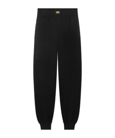 VERSACE VERSACE MEDUSA-PLAQUE TRACK PANTS