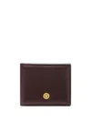 Versace Medusa-plaque Wallet In Brown