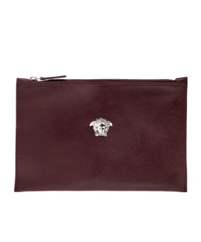 Versace Medusa-plaque Zipped Pouch