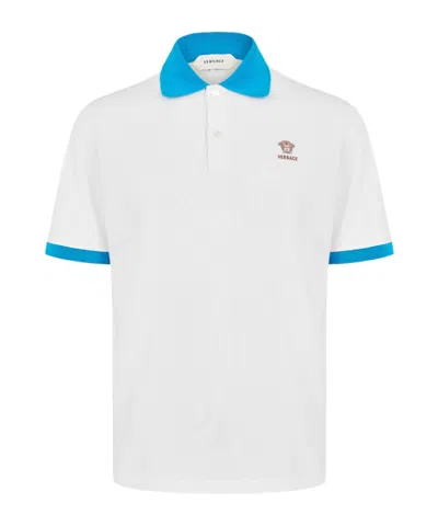 Versace Medusa Polo Sn62 In White