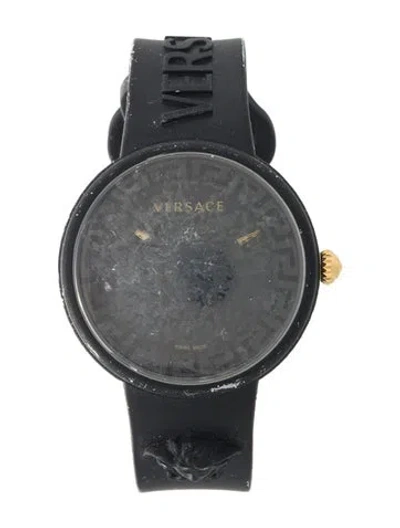 Pre-owned Versace Medusa Pop Watch In Multi