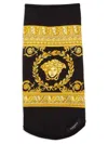 Versace Medusa Print Dog T Shirt In Black