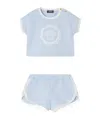 Versace Medusa-print Shorts Set