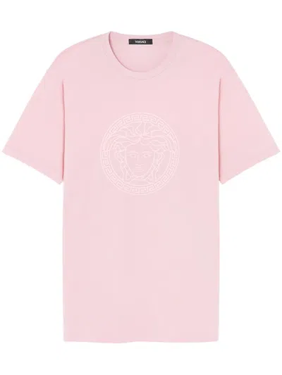 VERSACE MEDUSA-PRINT T-SHIRT