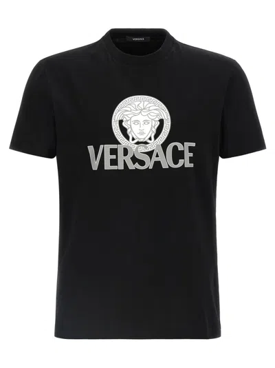 Versace T-shirt In Black
