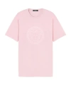 Versace T-shirt Oversize Medusa In Pink