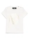 Versace T-shirt Mit Medusa-print In Weiss