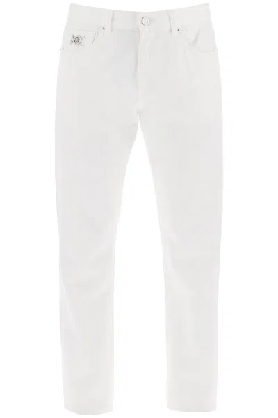 Versace Medusa Regular Jeans In White (white)