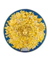 Versace Medusa Rhapsody Blue Bread & Butter Plate In Blue