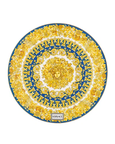 Versace Medusa Rhapsody Blue Service Plate