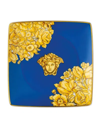 Versace Medusa Rhapsody Canape Dish In Blue
