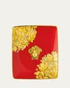 Versace Medusa Rhapsody Canape Dish In Yellow