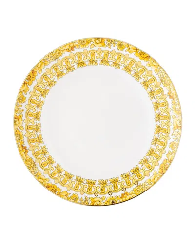 Versace Medusa Rhapsody Dinner Plate In Gold