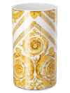 Versace Medusa Rhapsody Porcelain Vase In Yellow