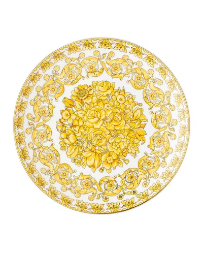 Versace Medusa Rhapsody Salad Plate In Gold