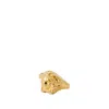 Versace Medusa Ring In Gold