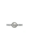 Versace Medusa Ring In Gray