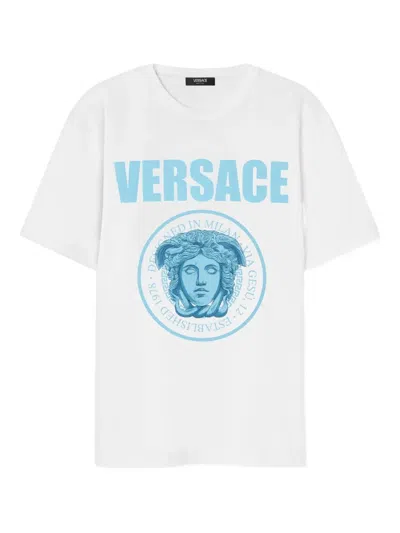 Versace Medusa Rock T-shirt In White