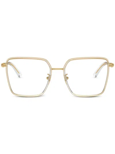 Versace Medusa Roller Glasses In Gold