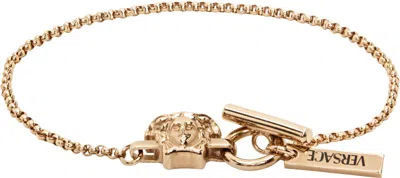 Versace Medusa Rolo Chain Bracelet In Gold