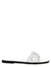 Versace Medusa Leather Flat Slide Sandals