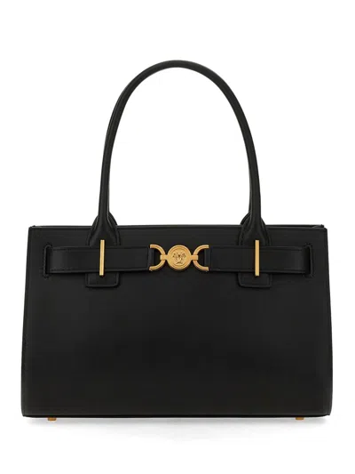 Versace Medusa Shopper Bag 95 In Black