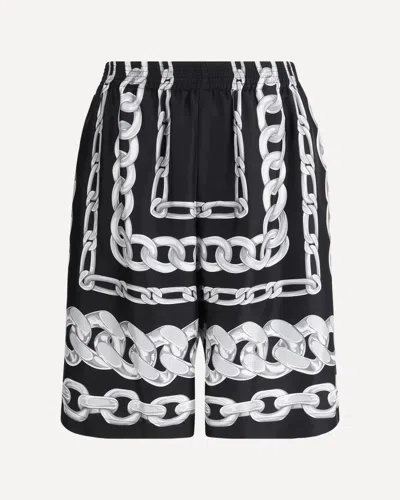 Versace Medusa Shorts In Schwarz