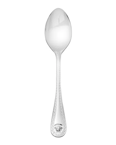 Versace Medusa Silver-plated Serving Spoon In Metallic