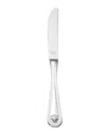 Versace Medusa Silver-plated Table Knife In Gray